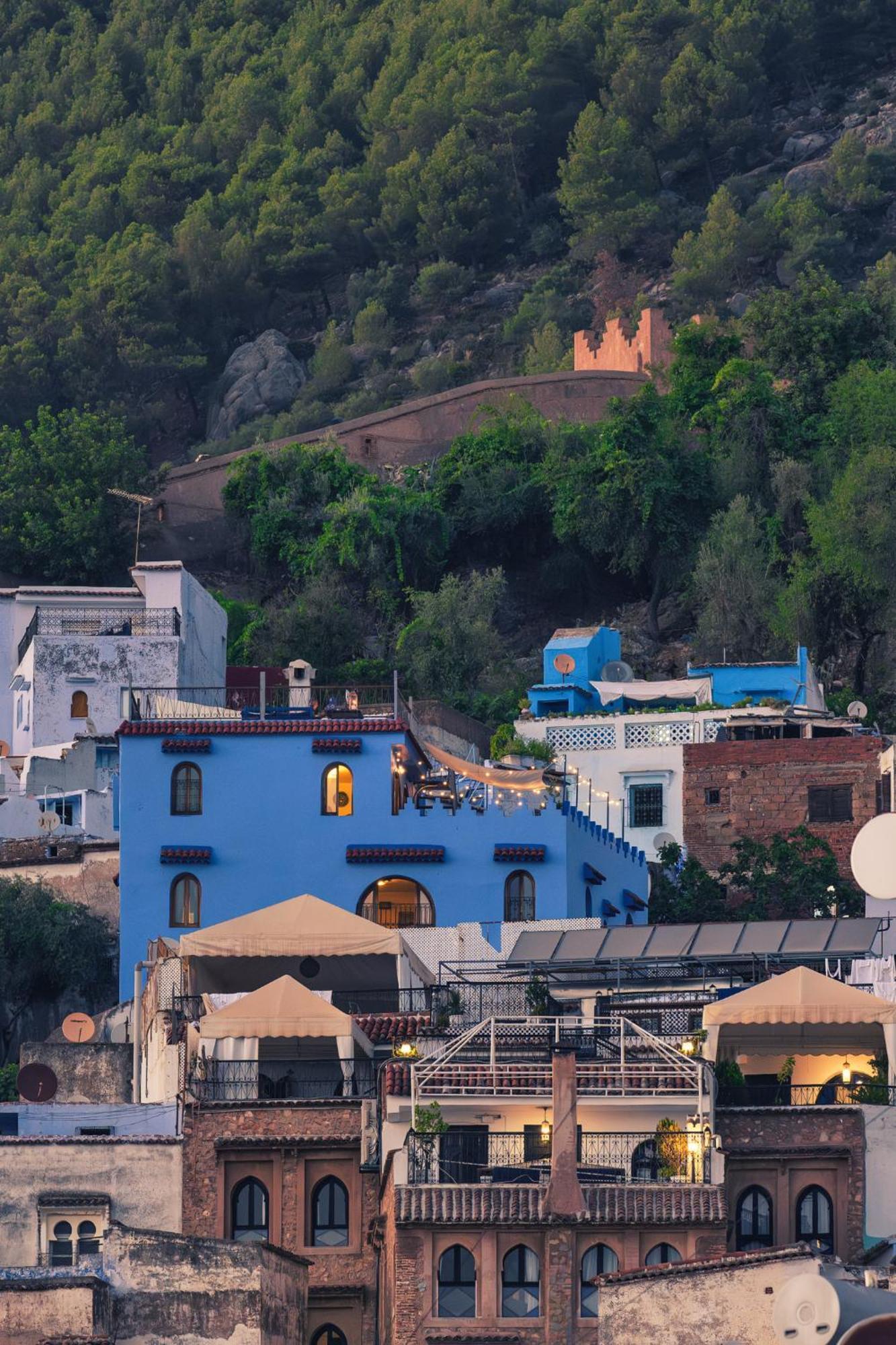 Hotel Dar Zambra Chefchaouen Exterior foto