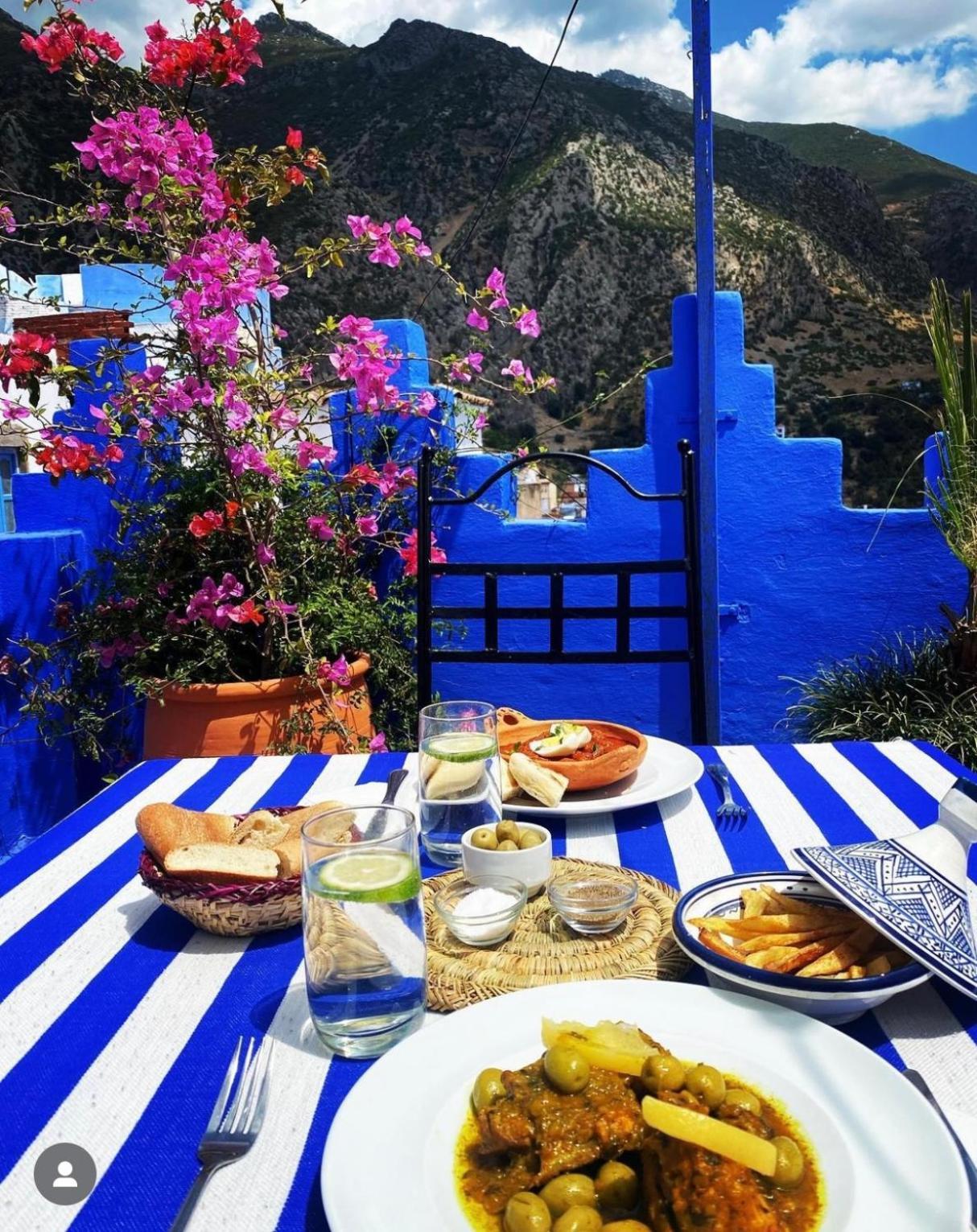 Hotel Dar Zambra Chefchaouen Exterior foto